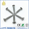 Stainless steel pan head self drilling concrete screws